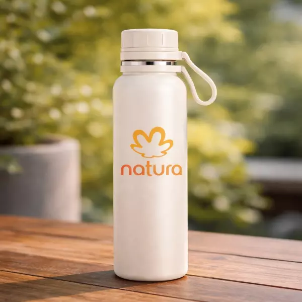 Garrafa Térmica Inox 1L com Infusor Personalizada