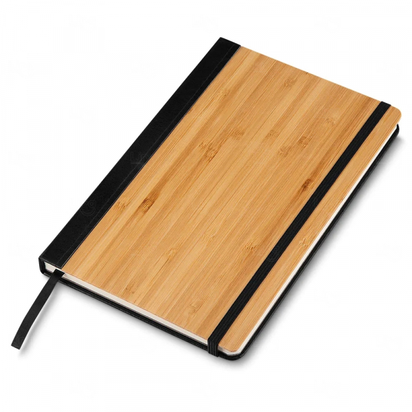 Moleskine em Bambu Personalizado - 20,6 x 13,3 cm 