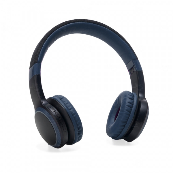 Fone de Ouvido Bluetooth Personalizado com LED RGB 
