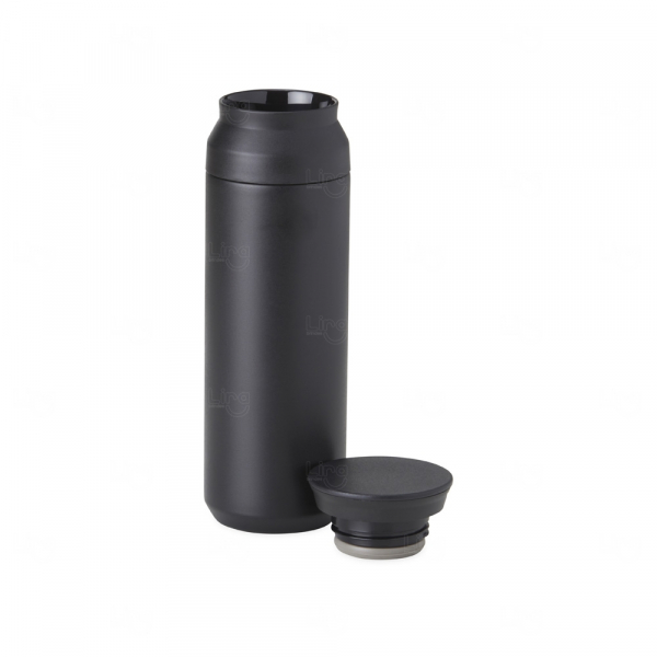 Garrafa Térmica 470ml Inox com Tampa Dupla Personalizada 