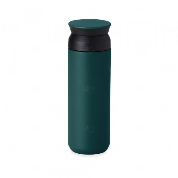 Garrafa Térmica 470ml Inox com Tampa Dupla Personalizada 