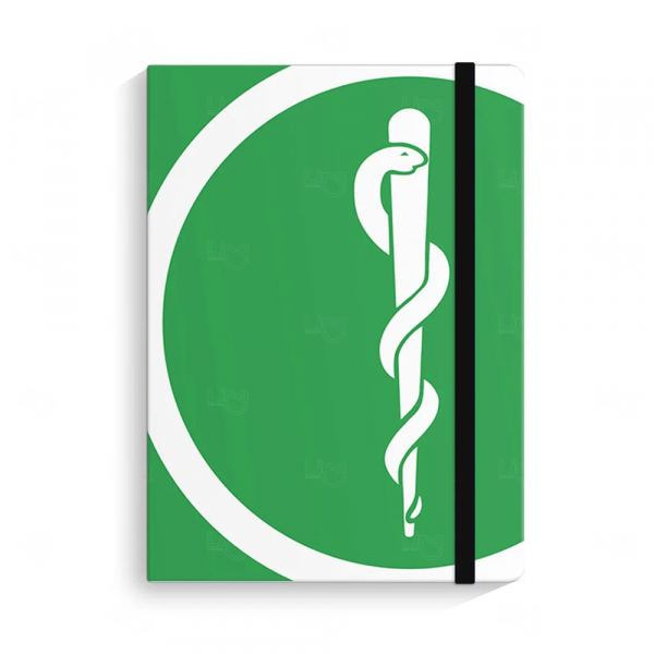 Moleskine 100% Personalizada Feita do Zero - 21 x 14 cm 