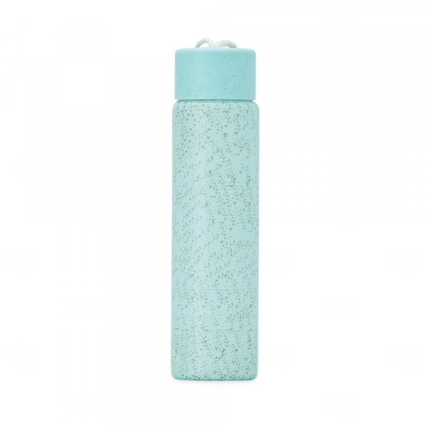 Garrafa de Vidro com Acabamento Natural Personalizada – 330ml 