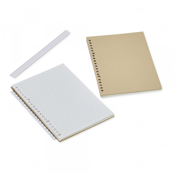 Caderno A5 Kraft Personalizado - 21 x 15 cm 