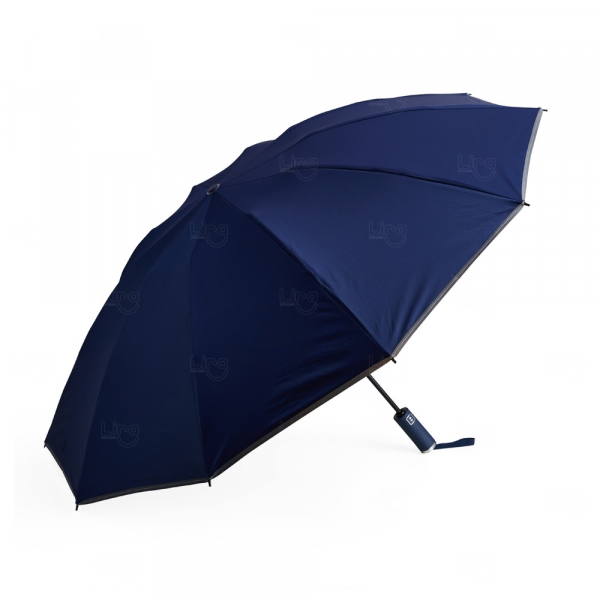 Guarda-Chuva Automático com Bordas Refletivas Personalizado 