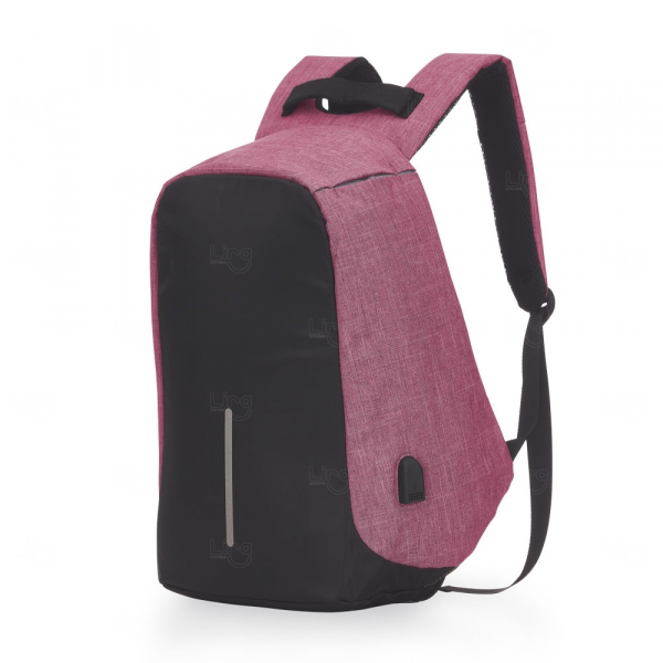 Mochila Antifurto com USB Personalizada 