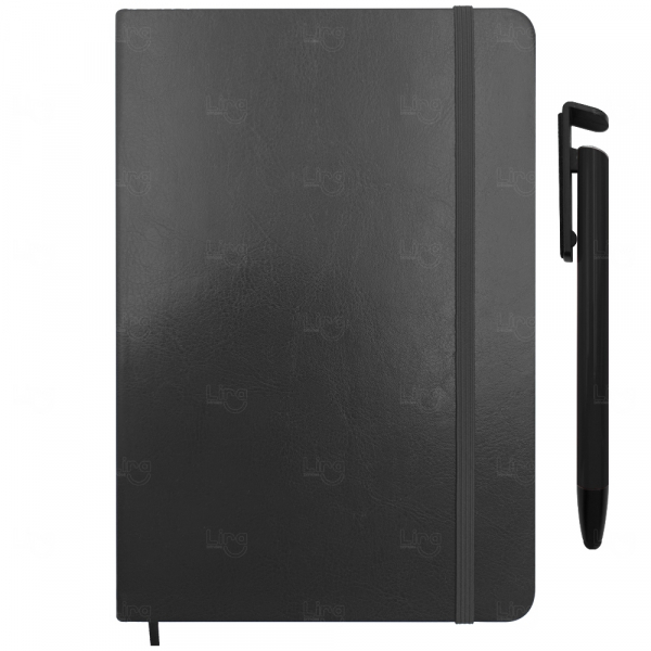 Moleskine com Caneta Touch Personalizado - 21 x 14,5 cm 