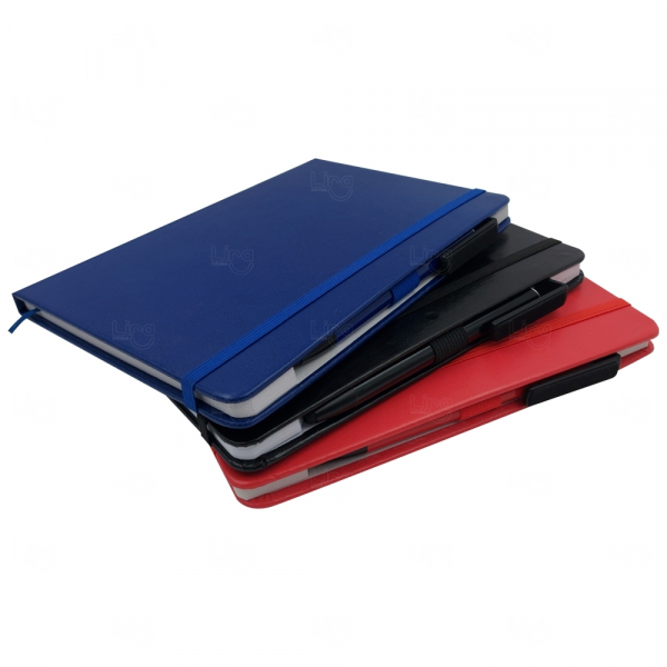 Moleskine com Caneta Touch Personalizado - 21 x 14,5 cm 