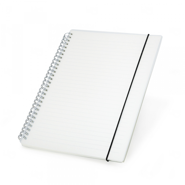 Caderno B5 com Capa Plástica Personalizado - 26 x 19 cm