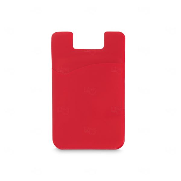 Porta Cartão em PVC para Celular Personalizado 