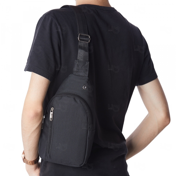 Bolsa de Ombro em Nylon Personalizada 