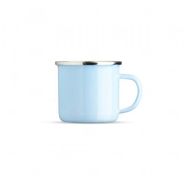 Caneca Inox Esmaltada 370ml Personalizada 