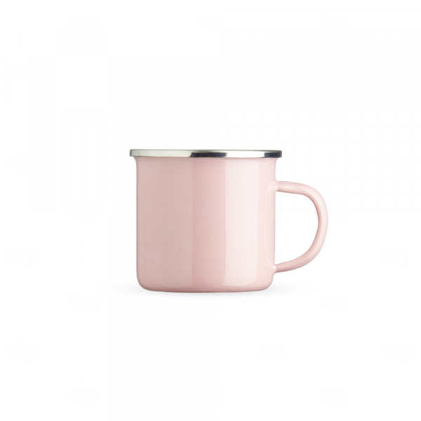 Caneca Inox Esmaltada 370ml Personalizada 