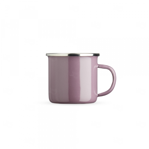 Caneca Inox Esmaltada 370ml Personalizada 