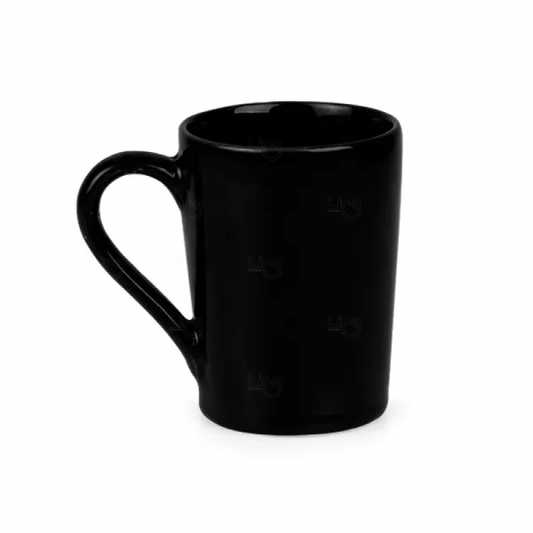 Caneca de Cerâmica Reta Personalizada - 310ml