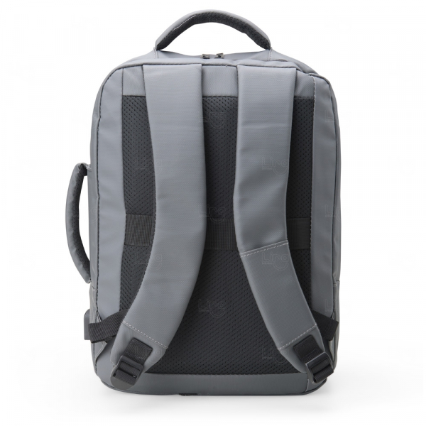 Mochila Executiva 23L em Couro Sintético com USB 