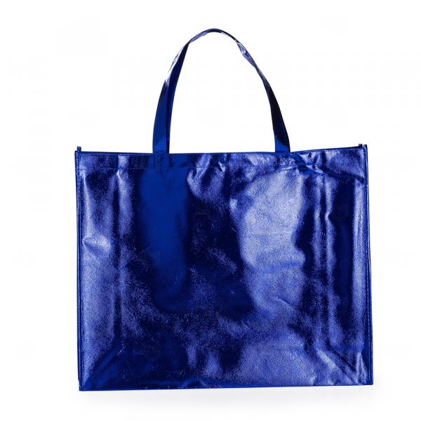 Sacola TNT Metalizada Personalizada - 40,5 x 50 cm 
