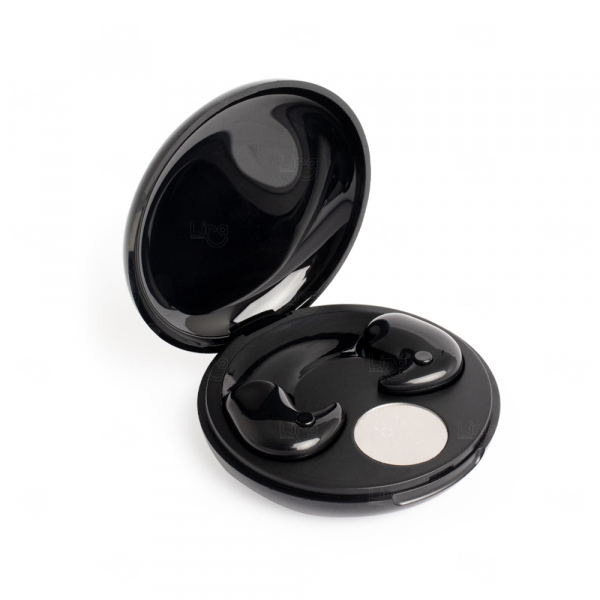 Fone de Ouvido Bluetooth com Case e Display de Bateria 