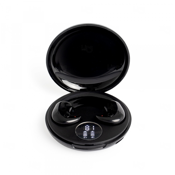 Fone de Ouvido Bluetooth com Case e Display de Bateria 