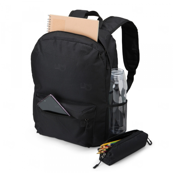 Mochila de Nylon 27 Litros com Estojo Personalizada