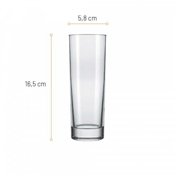 Copo de Vidro 300 ml - Personalizado 