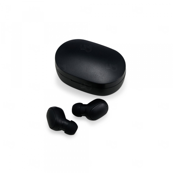 Fone de Ouvido Bluetooth Touch com Case Carregador Personalizado 