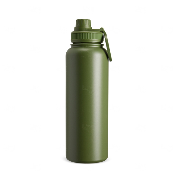Garrafa Térmica Inox c/ Suporte para Celular Personalizada - 1,2L 