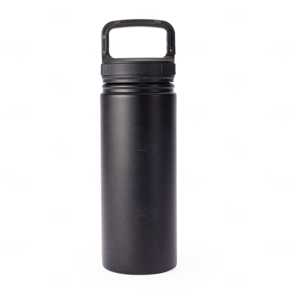 Garrafa Térmica Personalizada com Alça de Presilha - 500ml 