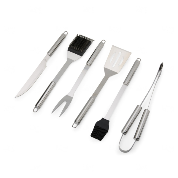 Kit Churrasco Personalizado com 6 Peças 