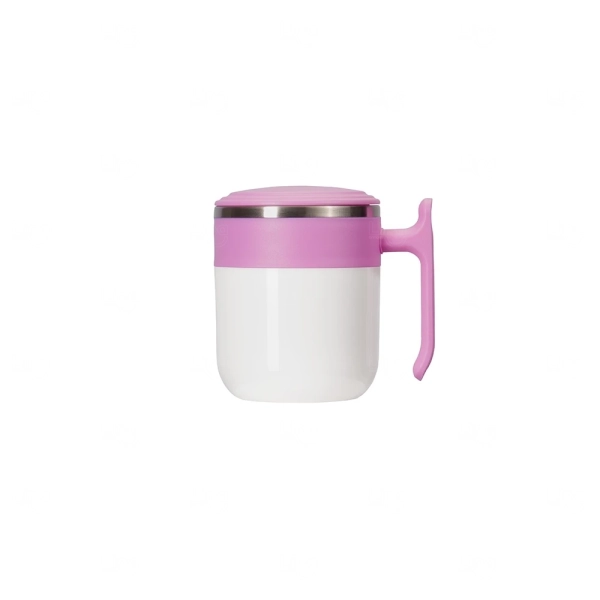 Caneca Inox 350ml com Tampa Personalizada 