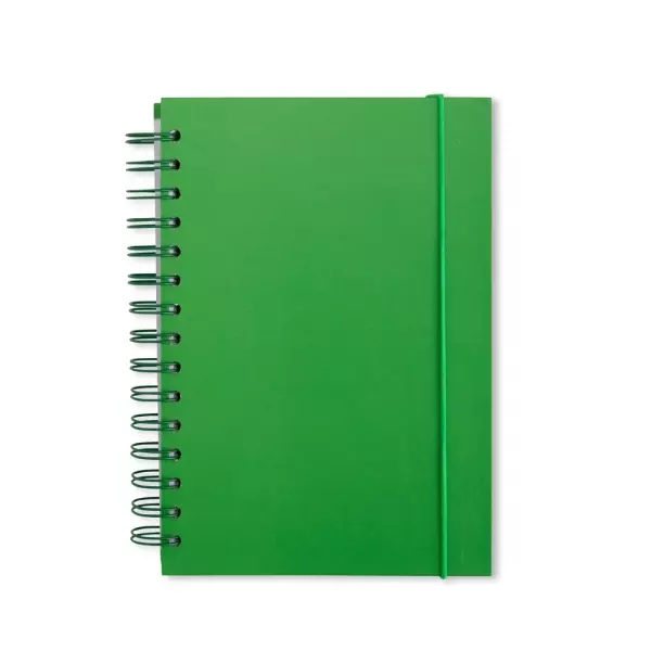 Caderno Couchê Capa Dura Wire-O Personalizado - 21x16cm 