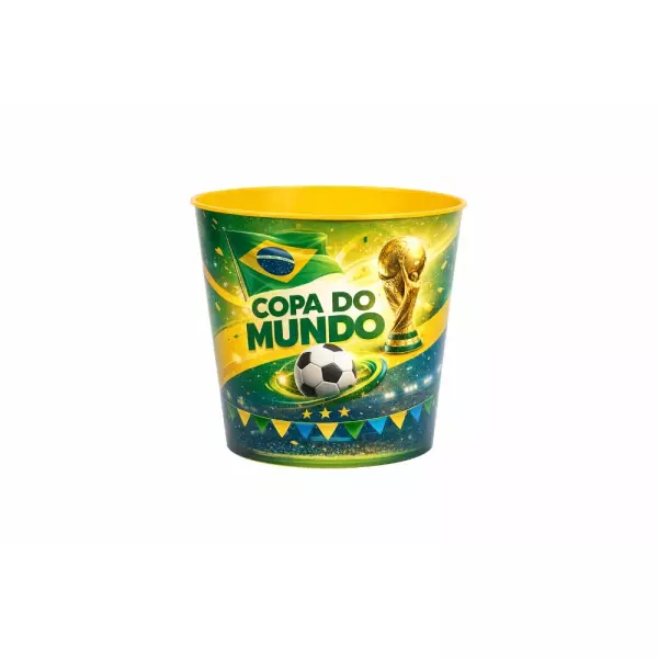 Balde de Pipoca 2,6L Personalização Total 