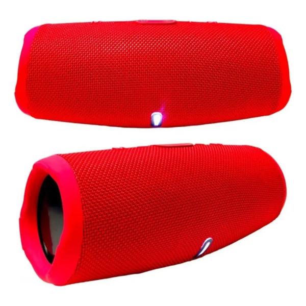 Caixa de Som Bluetooth Personalizada Vermelho