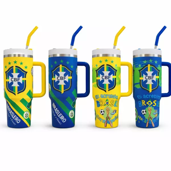 Caneca Térmica 1,2L Copa 2026 Personalizada 