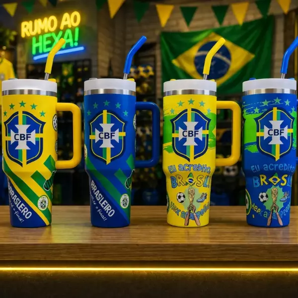 Caneca Térmica 1,2L Copa 2026 Personalizada 