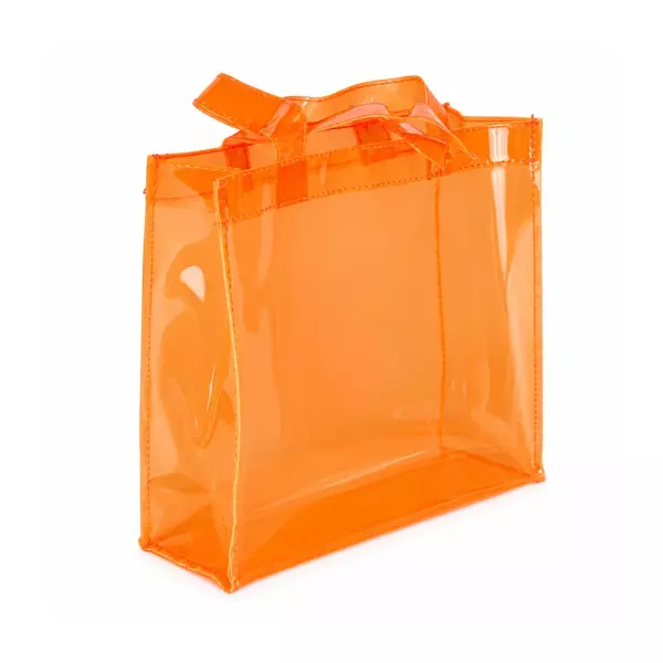 Sacola em PVC Translúcida Personalizada - 41 x 37 cm 