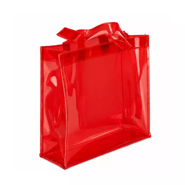 Sacola em PVC Translúcida Personalizada - 41 x 37 cm 