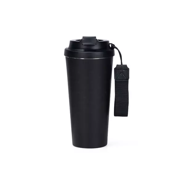 Copo Inox 480ml Personalizado Preto