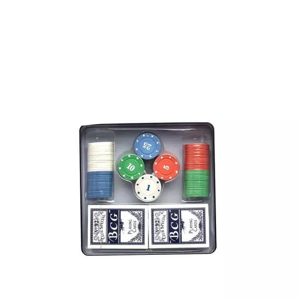 Kit Poker com 100 Fichas Personalizado 