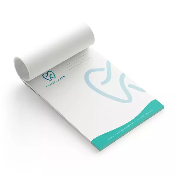Bloco de Notas Blocado Personalizado -  15 x 21 cm
