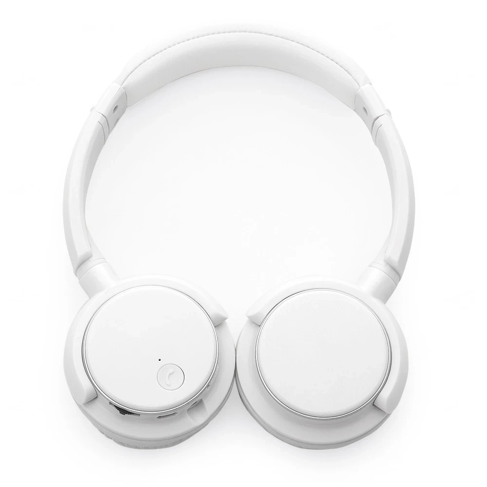 Headphone Bluetooth Personalizado com Entrada MicroSD Branco