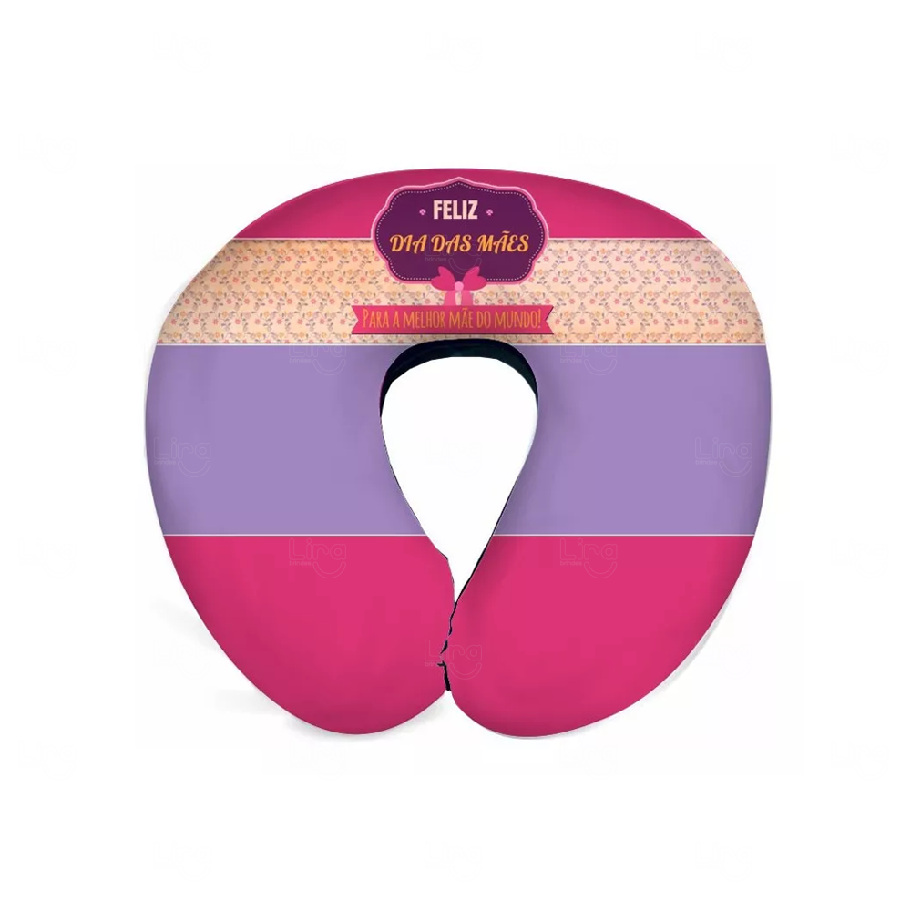 Almofada de Pescoço para Viagem 100% Personalizada 