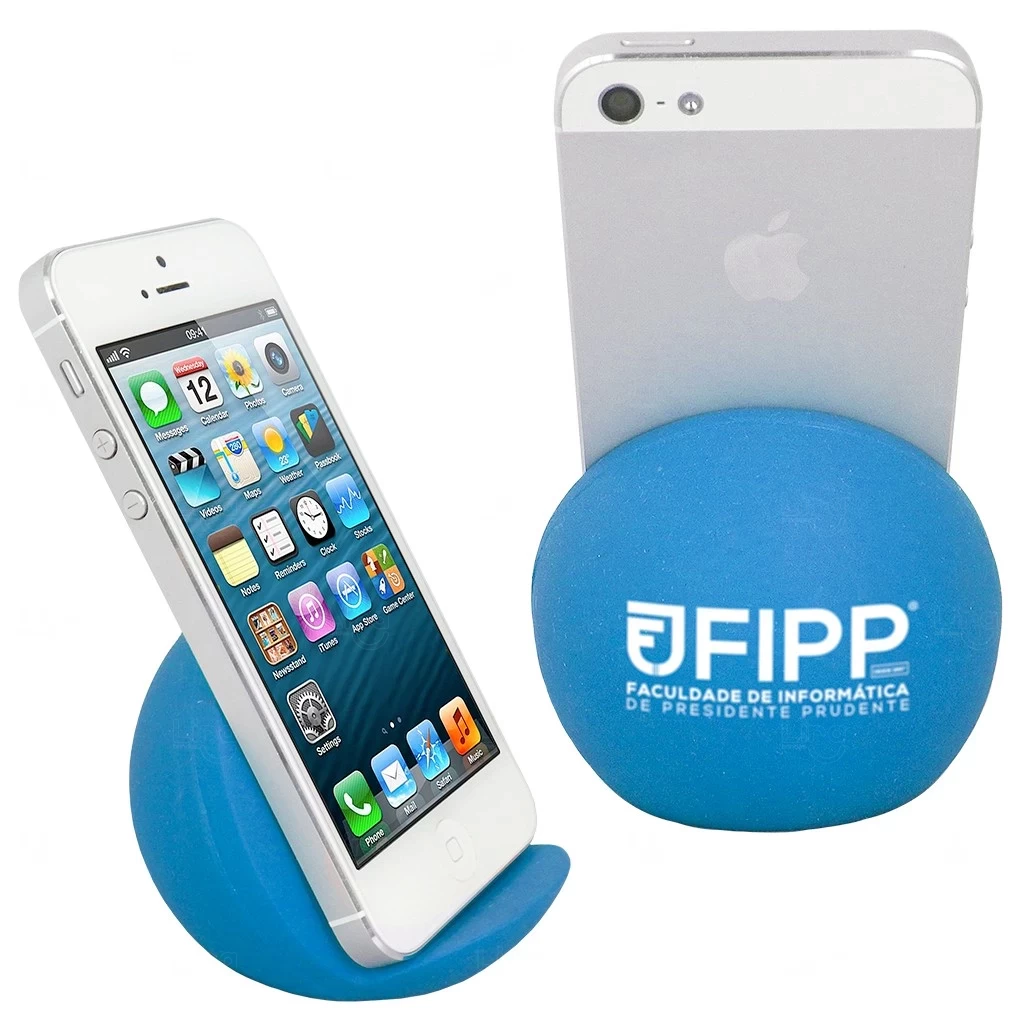 Apoio para Smartphone Antiestresse Personalizado Azul