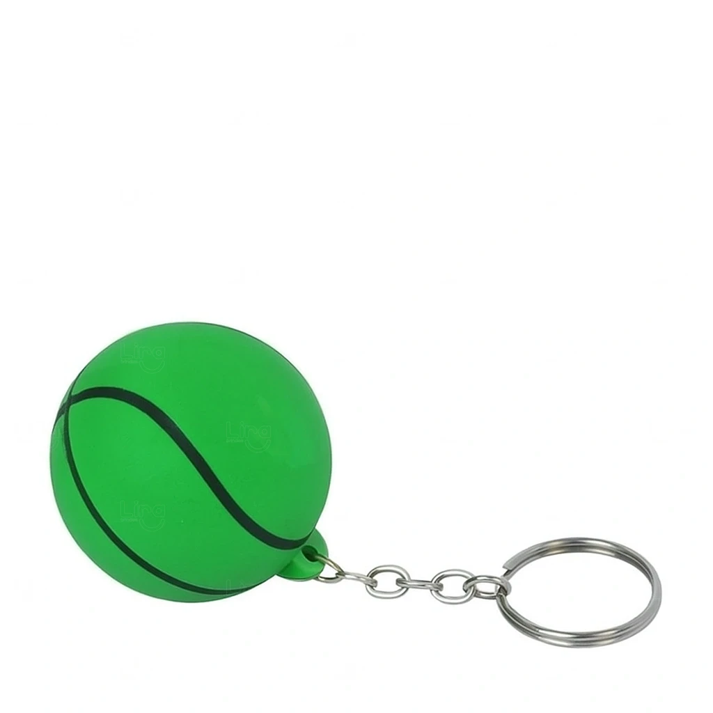 Chaveiro Bola de Basquete Personalizado Verde