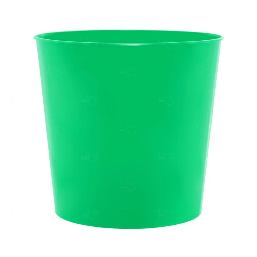 Balde de Pipoca 2,6L Personalizado Verde