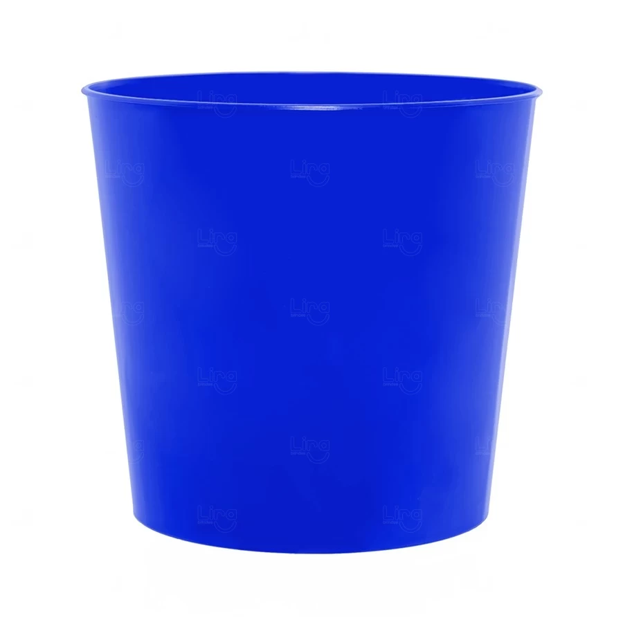 Balde de Pipoca 2,6L Personalizado Azul