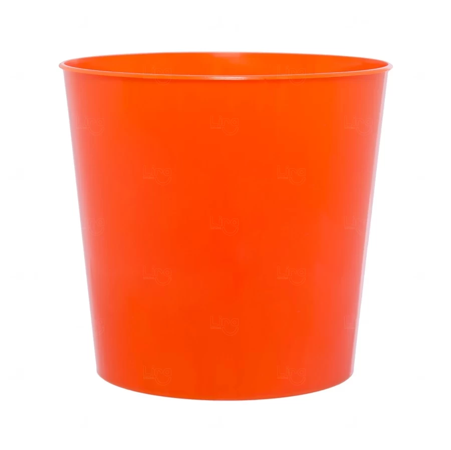Balde de Pipoca 2,6L Personalizado Laranja