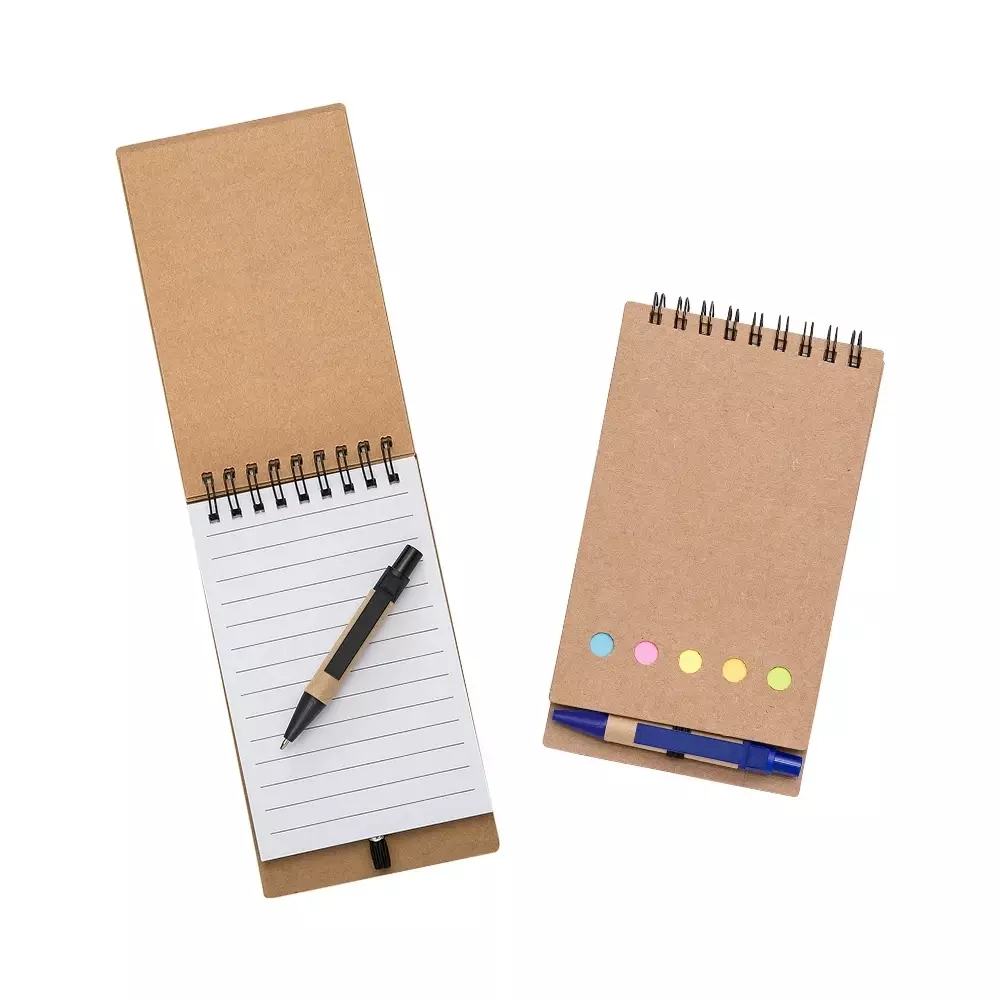 Bloco De Anotações Eco e Post It Personalizado - 15,8 x 8,8 cm 