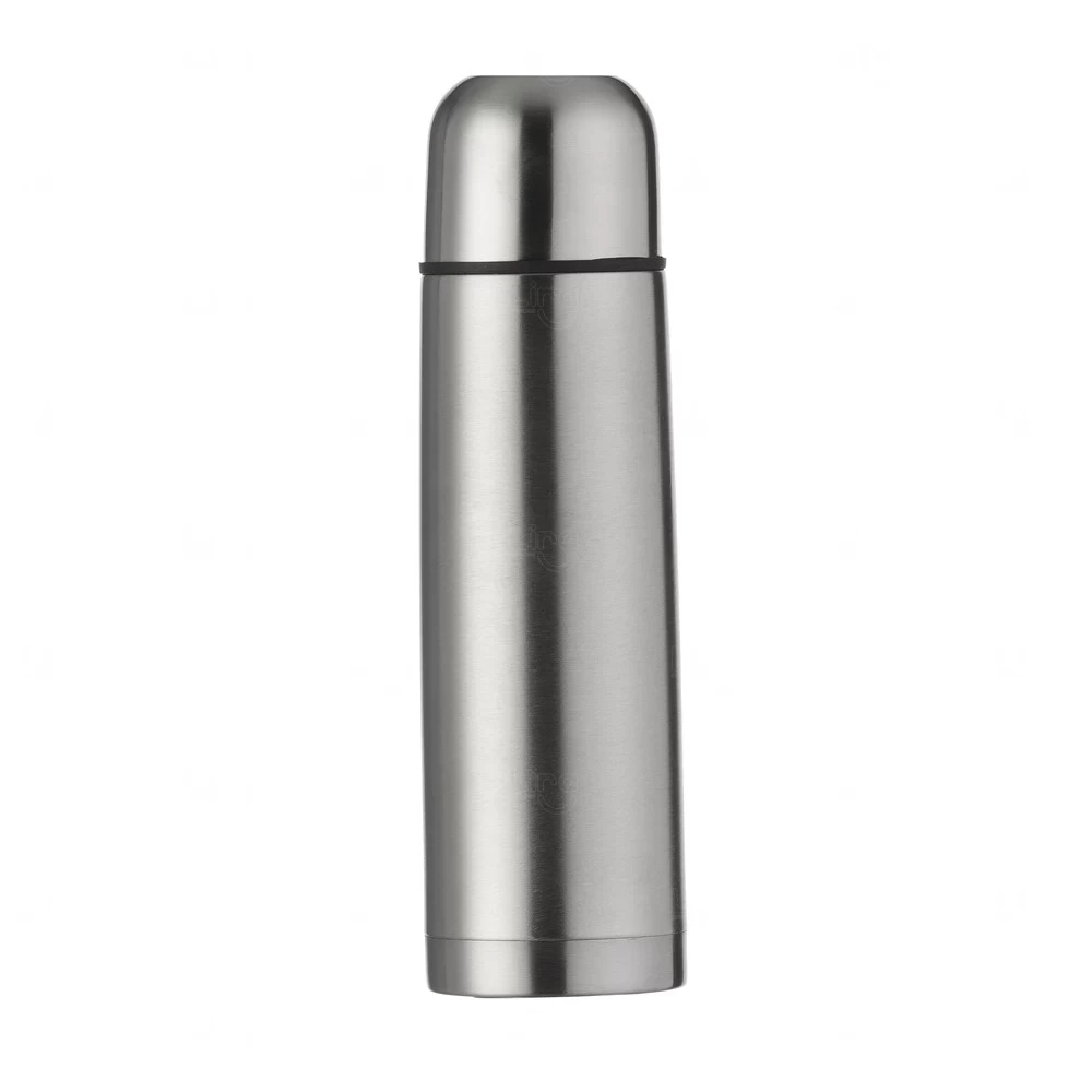 Garrafa Térmica Inox 500ml com Tampa Click e Capa Personalizada 