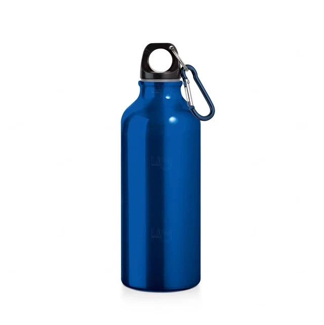Garrafa Squeeze de Alumínio 530ml Personalizado Azul
